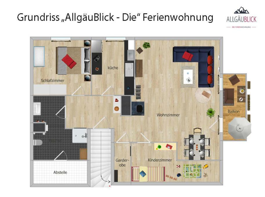 Allgaublick - Die Ferienwohnung سونثوفن المظهر الخارجي الصورة